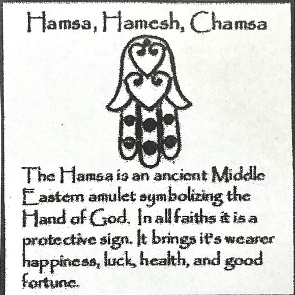Hamsa Hand Bracelt. - Picture 5 of 6